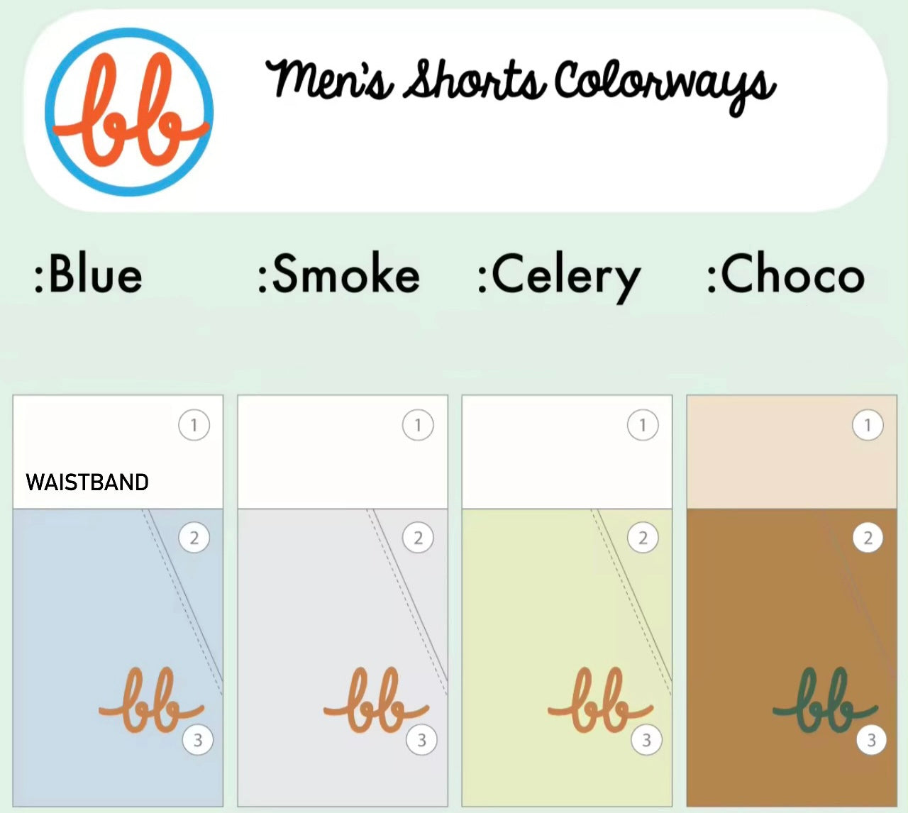 MEN GOLF SHORTS - SMOKE