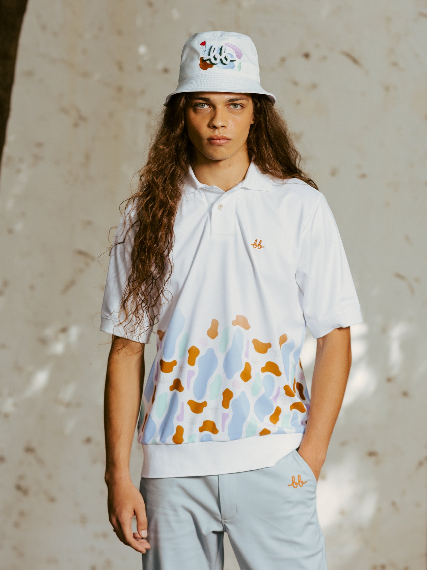 MEN BUNKER POLO SHIRT - WHITE