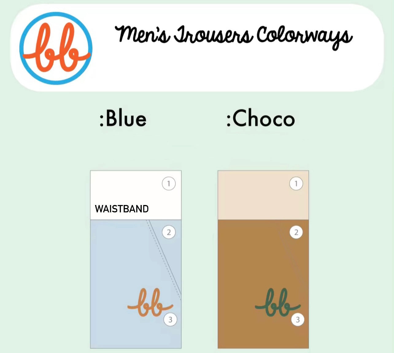 MEN GOLF TROUSERS - CHOCO