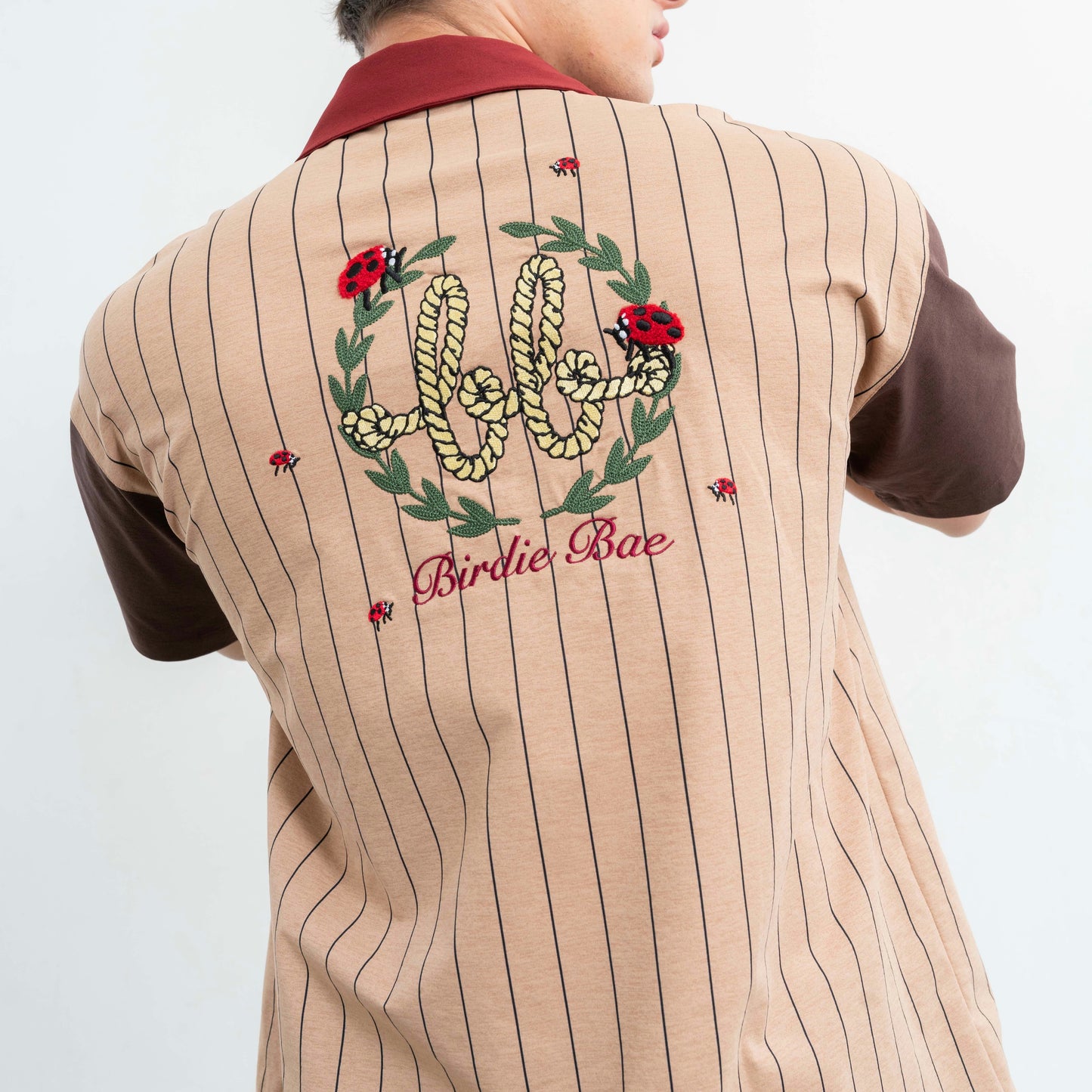 CAMP MEN HAWAII SHIRT - BROWN