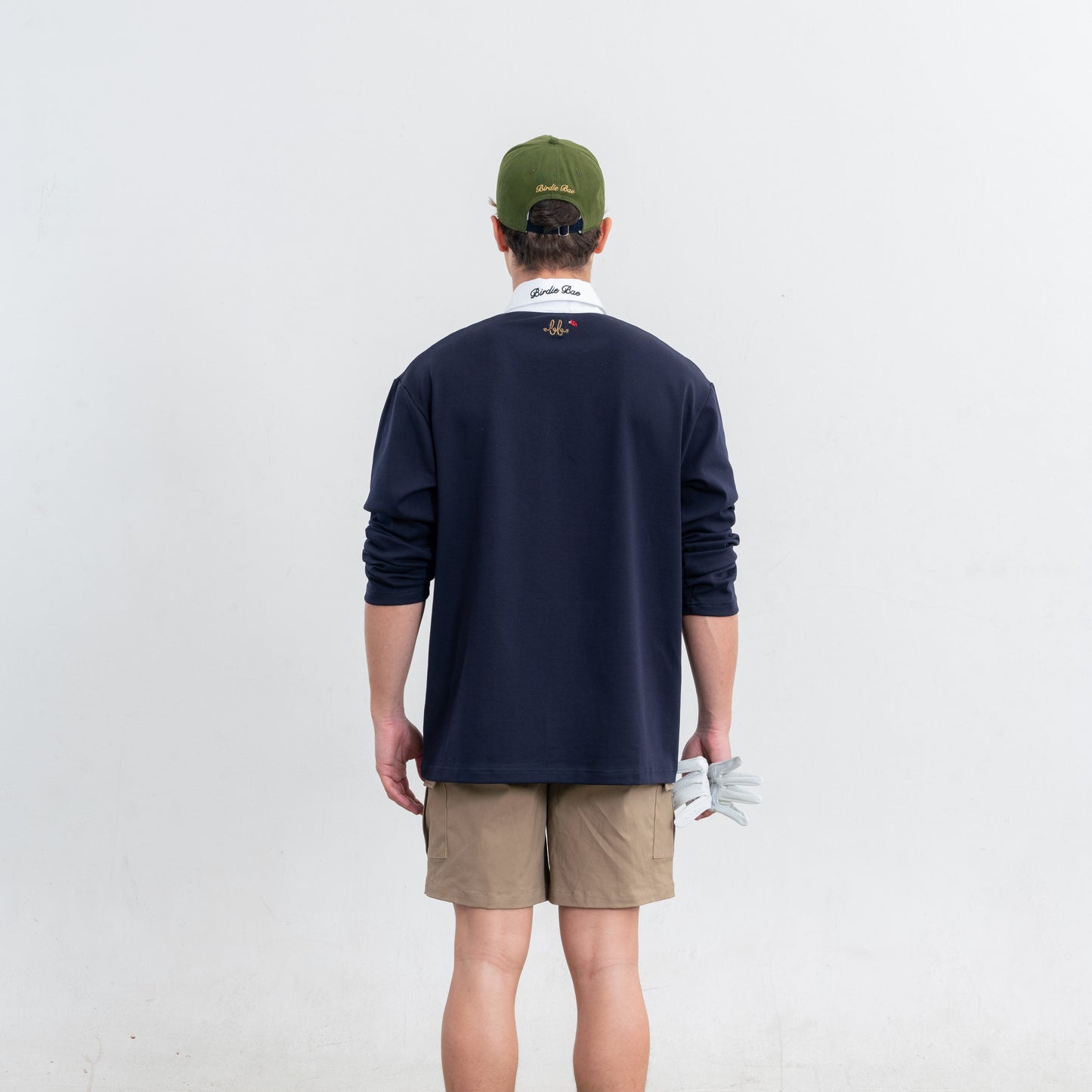 NERDY MEN OXFORD POLO - NAVY