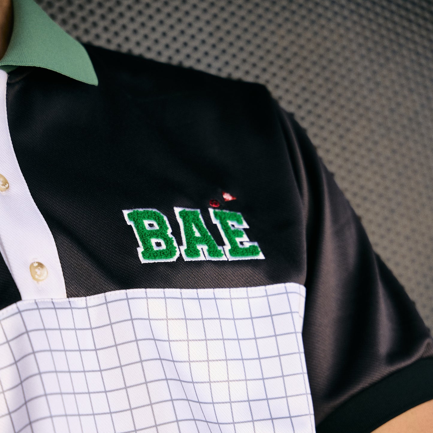 COURT MEN POLO - BLACK