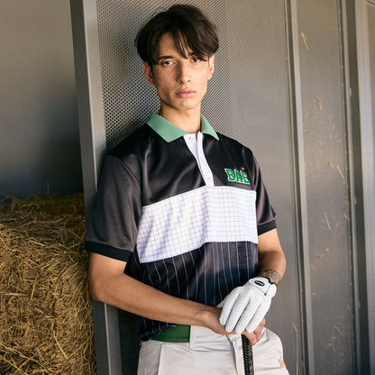 COURT MEN POLO - BLACK