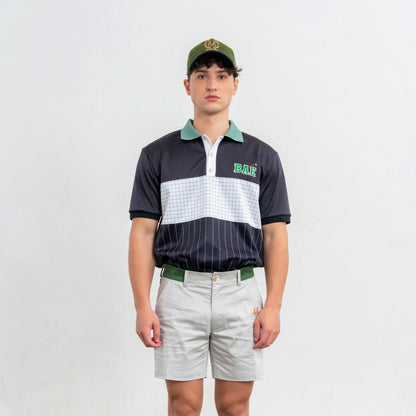 COURT MEN POLO - BLACK