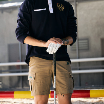 GAME ON MEN CARGO SHORTS - BROWN