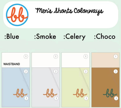 MEN GOLF SHORTS - CELERY
