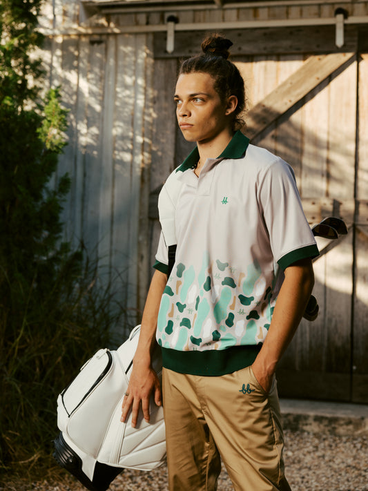 MEN BUNKER POLO SHIRT - GREEN