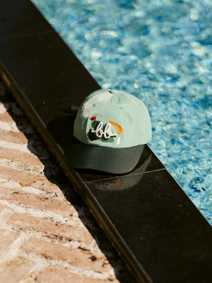 BUNKER EMBROIDERED CAP - GREEN