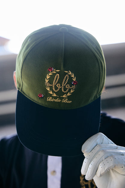 IVY TWILL CAP - GREEN