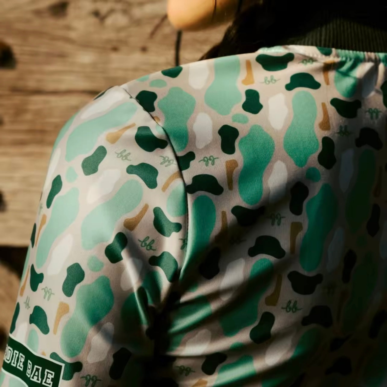 LONG SLEEVE BUNKER TOP - GREEN