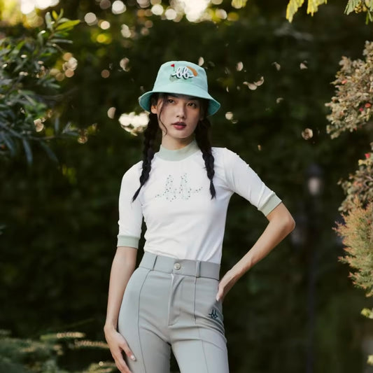 MOCK NECK BB TOP v2 - GREEN