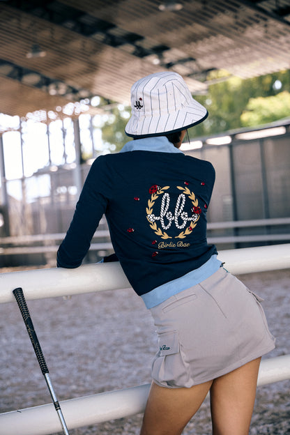 CAMP WOMEN SWEATSHIRT - NAVY