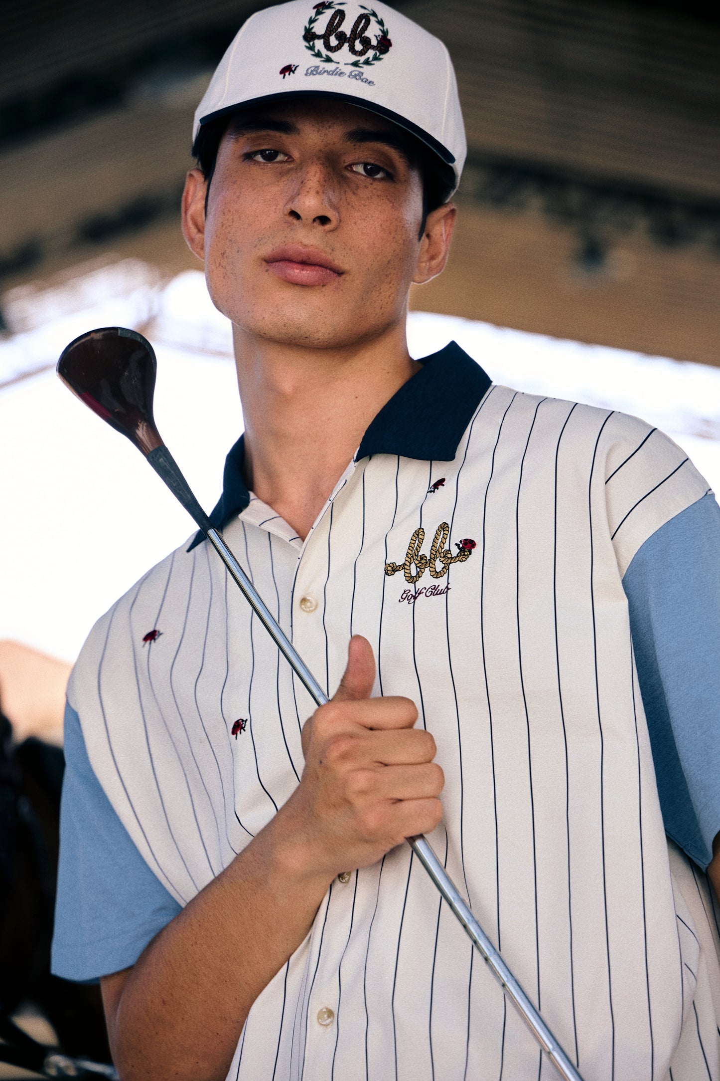 CAMP MEN HAWAII SHIRT - WHITE