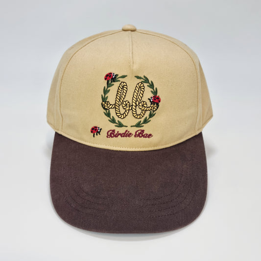 IVY TWILL CAP - BROWN