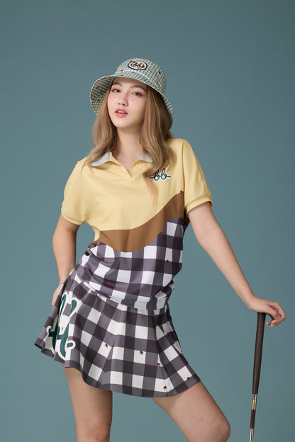 PICNIC POLO SHIRT - MUSTARD YELLOW