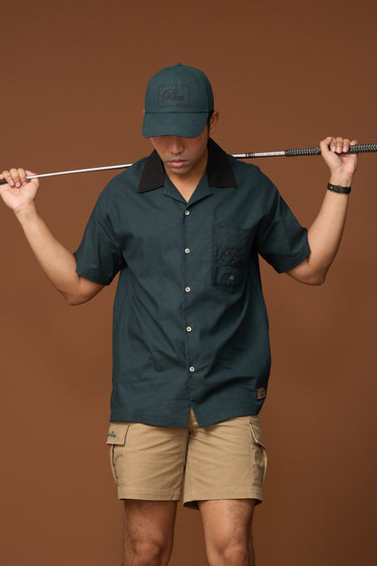 BAE GOLF CAP - PINE GREEN