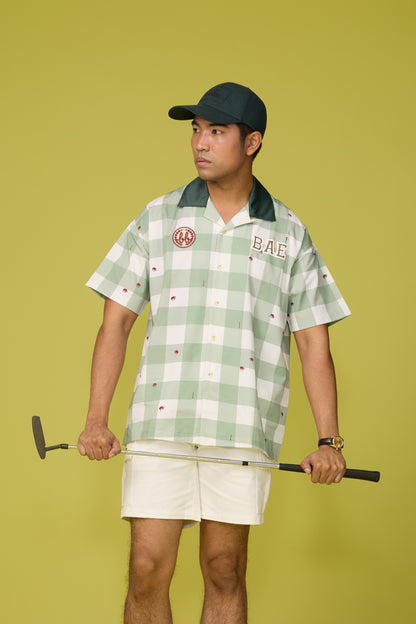 PICNIC MEN HAWAII SHIRT - GREEN