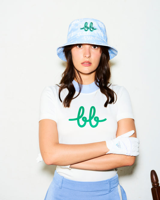 LIGHTWEIGHT BB BUCKET HAT - POWDER BLUE