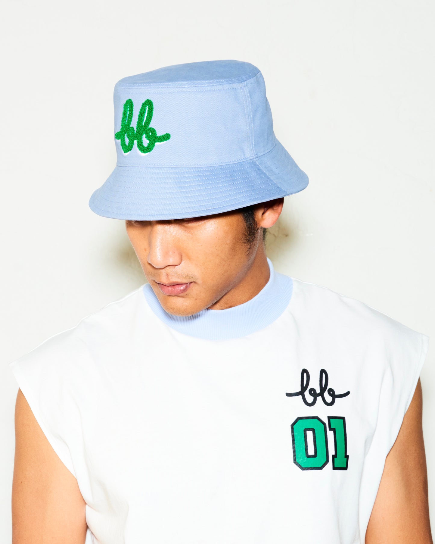CLASSIC BB BUCKET HAT - BLUE